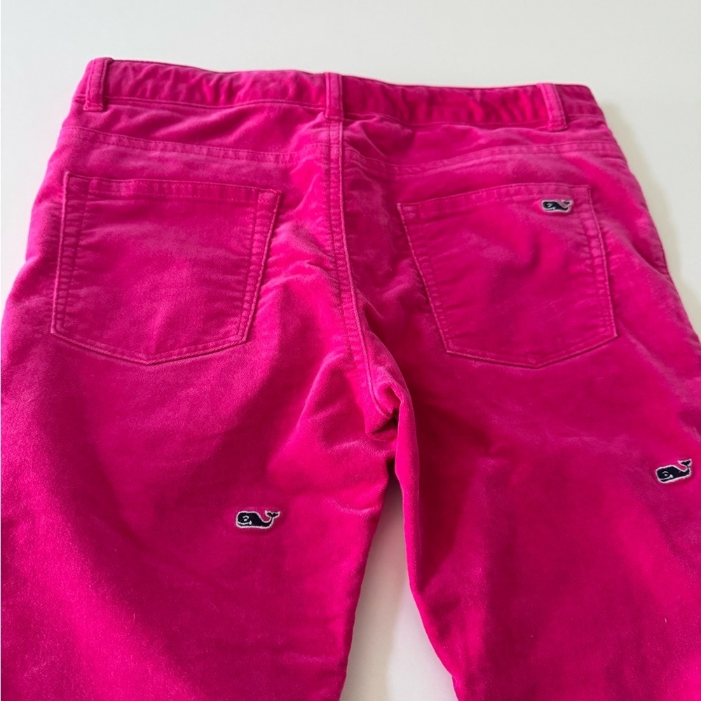 Vineyard Vines Girls Pink Velvet Jeans - Picture 5 of 9